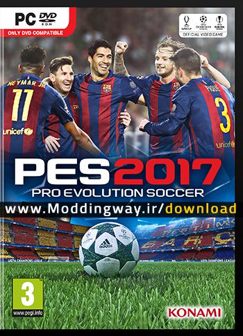 بازی PES 2017، کرک FitGirl همراه آخرین آپدیت و پچ (برای کامپیوتر) - Pro  Evolution Soccer 2017 PC Game