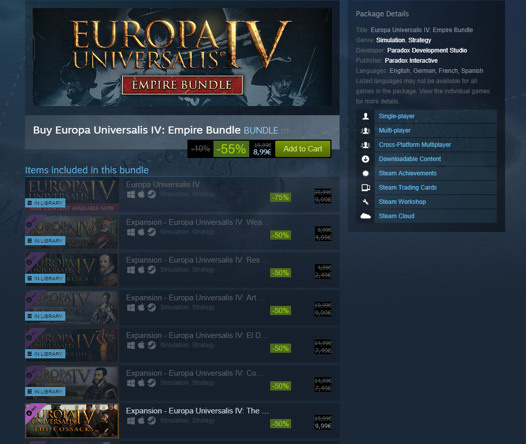 Europa Universalis IV: Empire Bundle Download