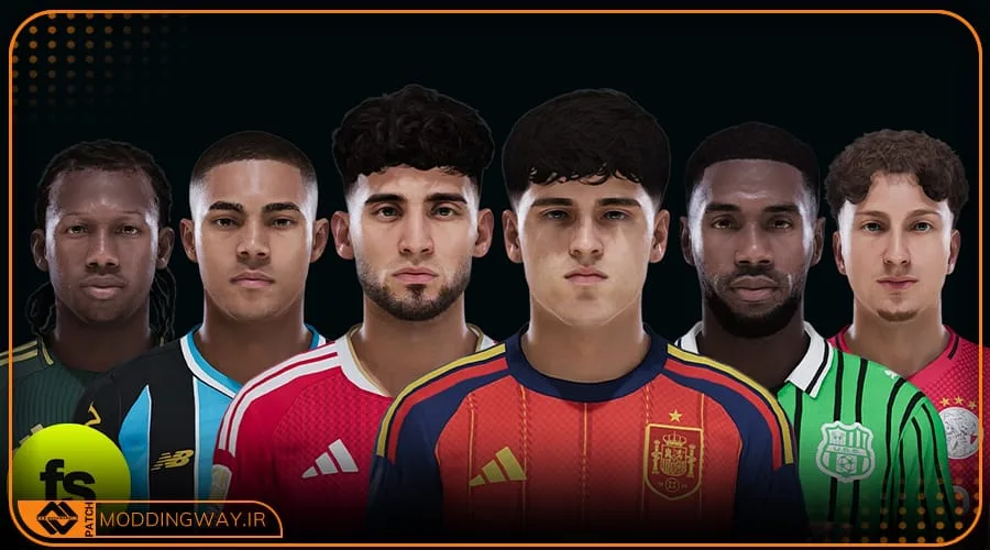 فیس پک Update Vol 190 برای PES 2021