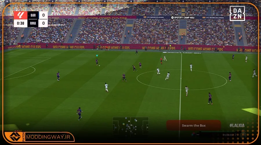 گیم پلی Superstar Realistic 2026 برای PES 2021
