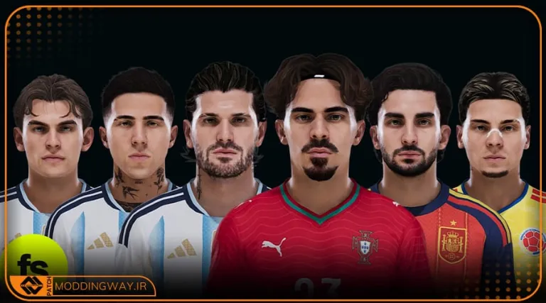 فیس پک Update Vol 202 برای PES 2021
