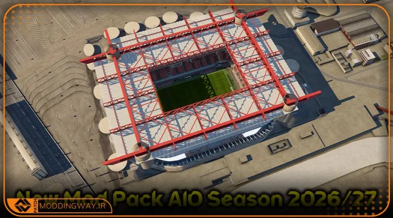 ماد پک گرافیکی Season 2026-27 برای PES 2021