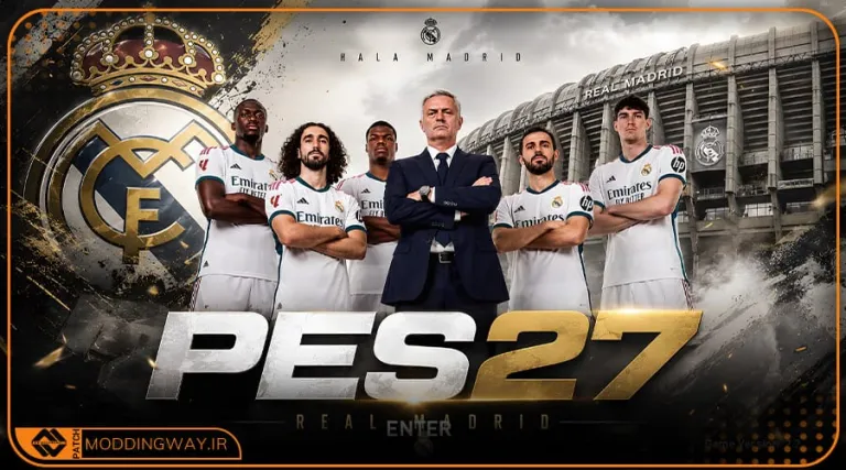 منو Real Madrid 2026 برای PES 2021