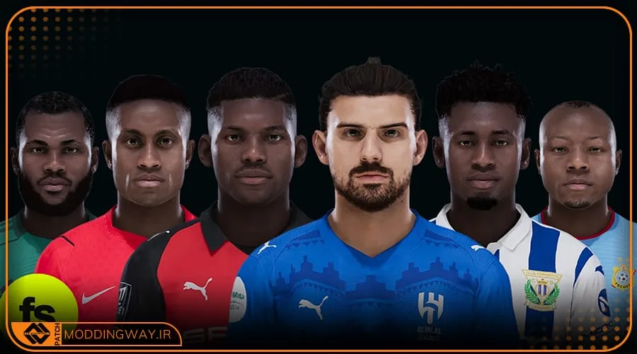 فیس پک Update Vol 203 برای PES 2021