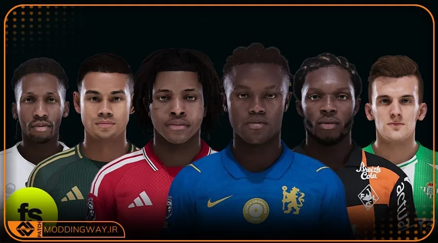 فیس پک Update Vol 207 برای PES 2021