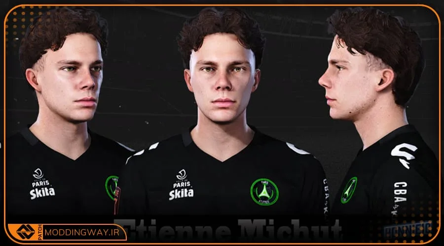 فیس Etienne Michut برای PES 2021 - آپدیت 2 مرداد 1405