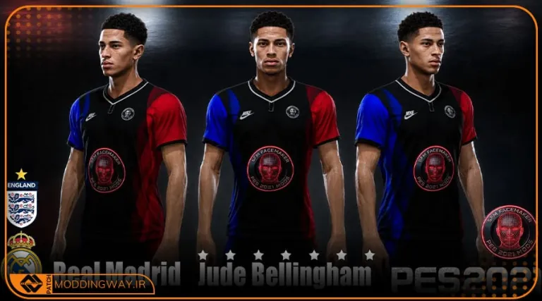 فیس Jude Bellingham 2026 برای PES 2021