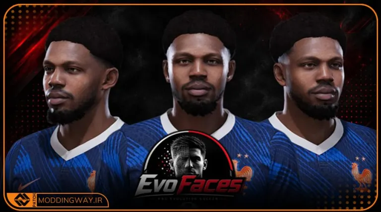 فیس Marcus Thuram 2026 برای PES 2021 - آپدیت 1 مرداد 1405