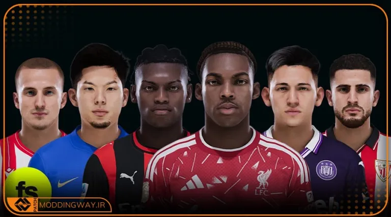 فیس پک Update Vol 210 برای PES 2021