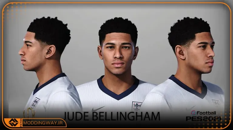 فیس Jude Bellingham برای PES 2021 - آپدیت 28 تیر 1405
