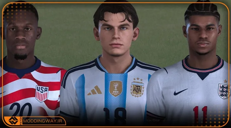 فیس پک World Cup 2026 v23 برای PES 2021