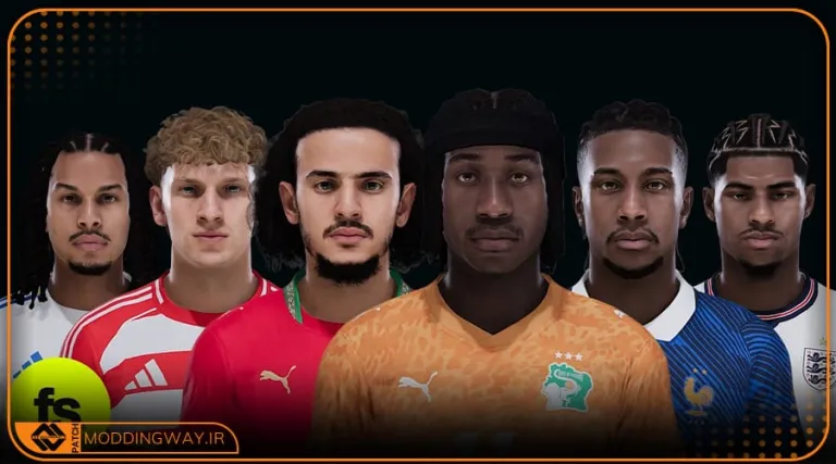 فیس پک Update Vol 204 برای PES 2021