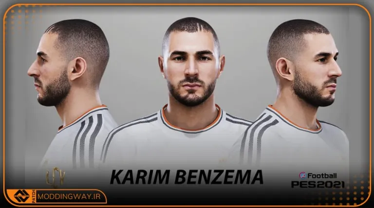فیس Karim Benzema 2014 برای PES 2021
