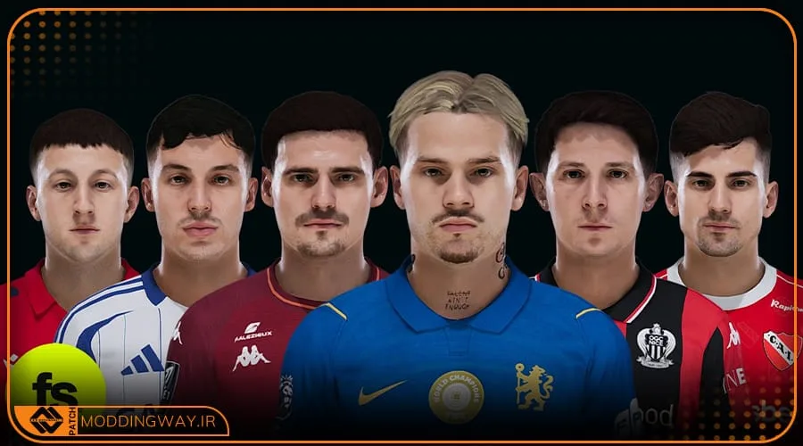 فیس پک Update Vol 209 برای PES 2021