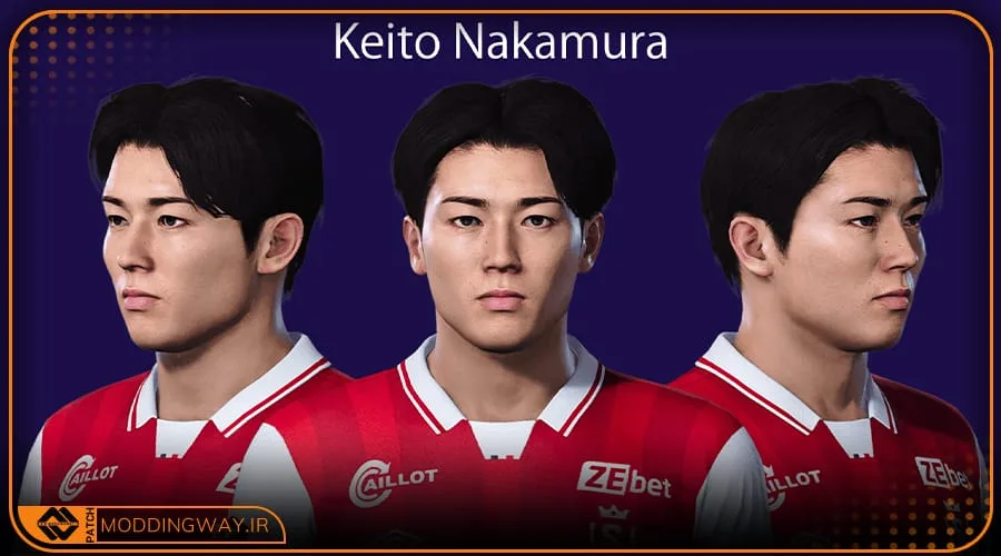 فیس Keito Nakamura برای PES 2021 - آپدیت 28 تیر 1405