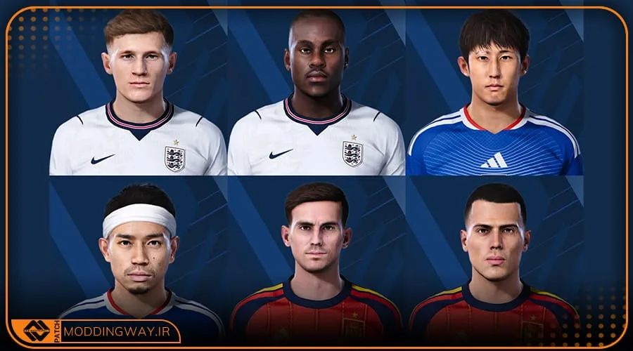 فیس پک FWC 26 V18 برای PES 2021
