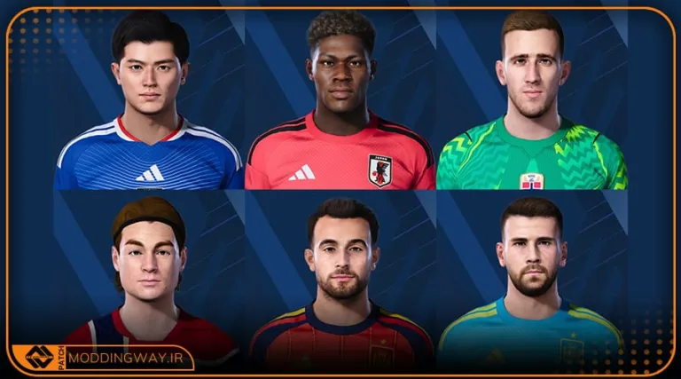 فیس پک FWC 26 V19 برای PES 2021