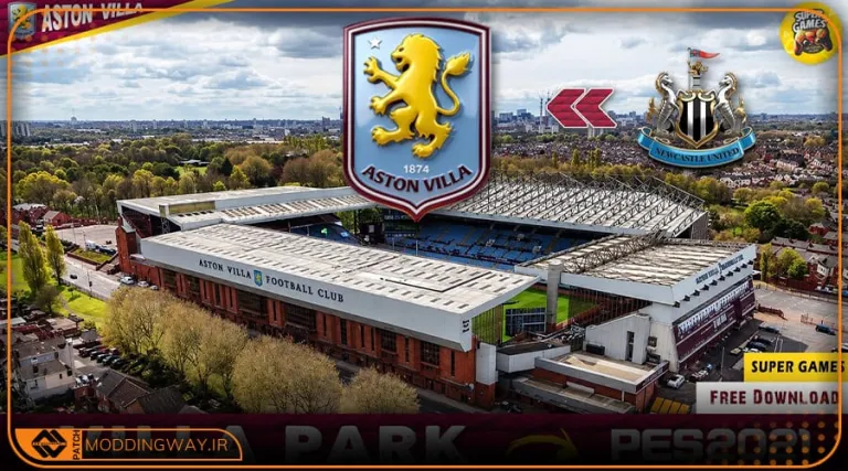 استادیوم Villa Park Update 2026 برای PES 2021