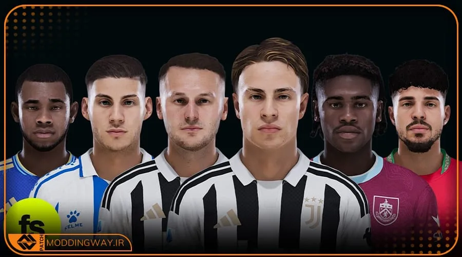 فیس پک Update Vol 205 برای PES 2021