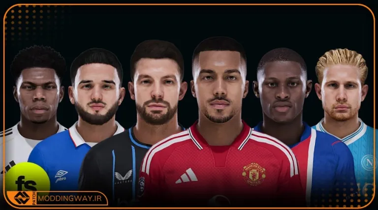 فیس پک Update Vol 208 برای PES 2021