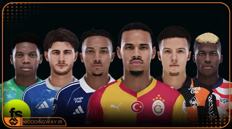فیس پک Update Vol 218 برای PES 2021