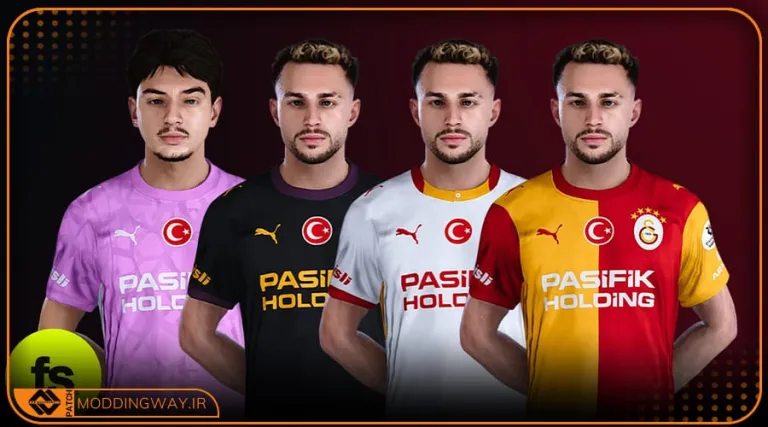کیت پک Galatasaray 2026-27 برای PES 2021