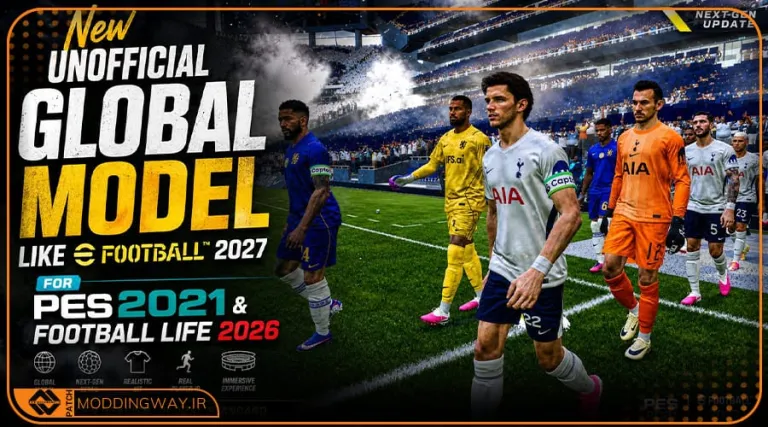 ماد گرافیک Like eFootball 2027 برای PES 2021