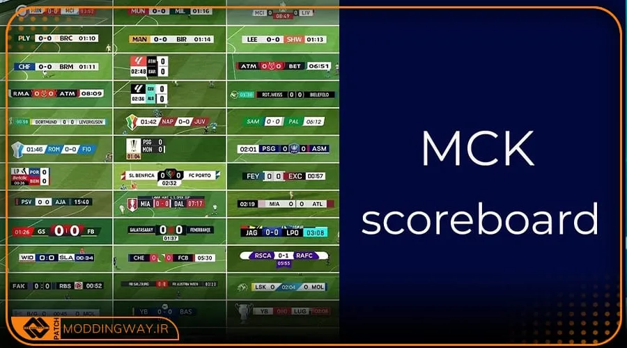 ماد اسکوربورد پک Scoreboards برای FC 26