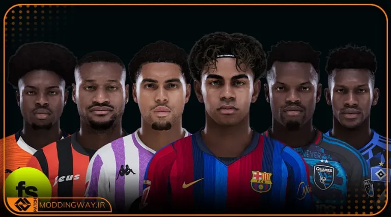 فیس پک Update Vol 216 برای PES 2021