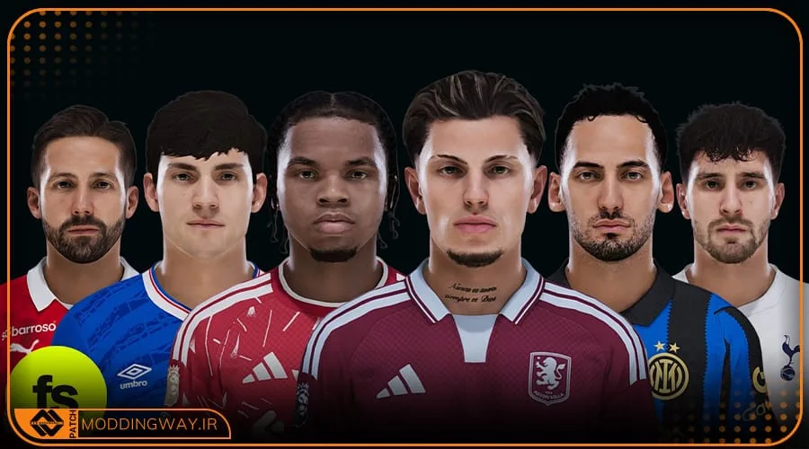 فیس پک Update Vol 217 برای PES 2021