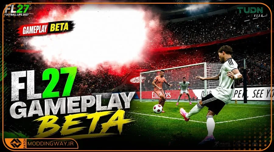 گیم پلی Beta FL 2027 برای PES 2021