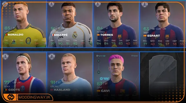 ماد فیس پک Paid Vip3er v2 برای FC 26