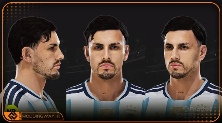 فیس Leandro Paredes 2026 برای PES 2021 - آپدیت 26 مرداد 1405