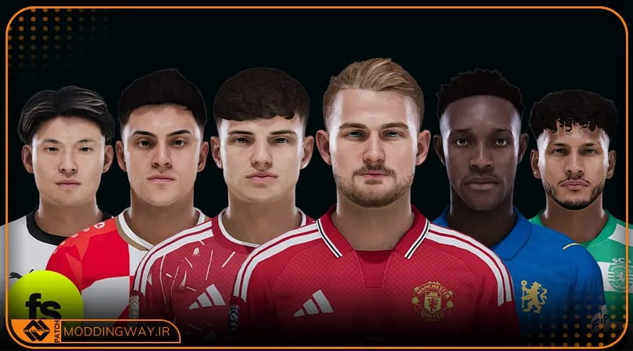 فیس پک Update Vol 212 برای PES 2021