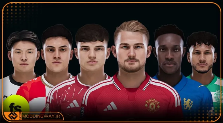 فیس پک Update Vol 212 برای PES 2021