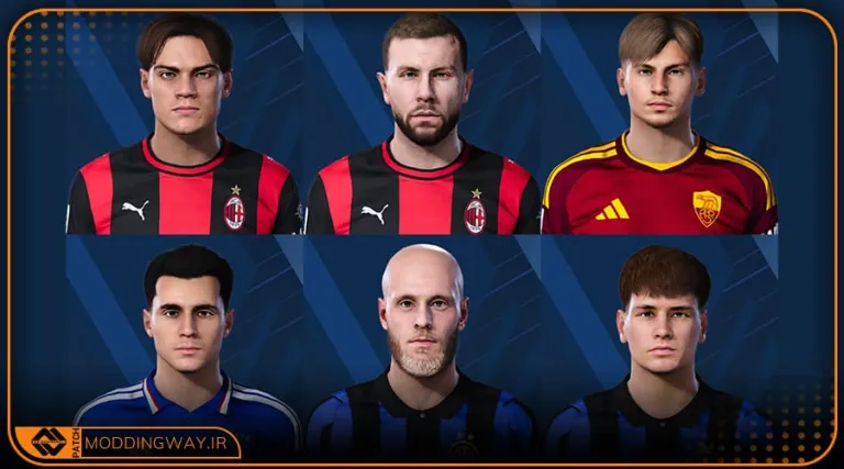 فیس پک Serie A Enilive برای PES 2021