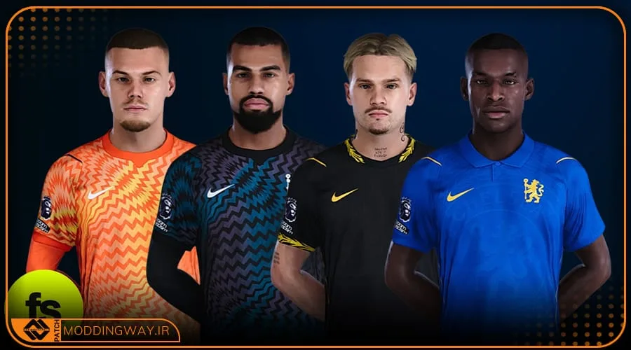 کیت پک Chelsea FC 2026-27 برای PES 2021
