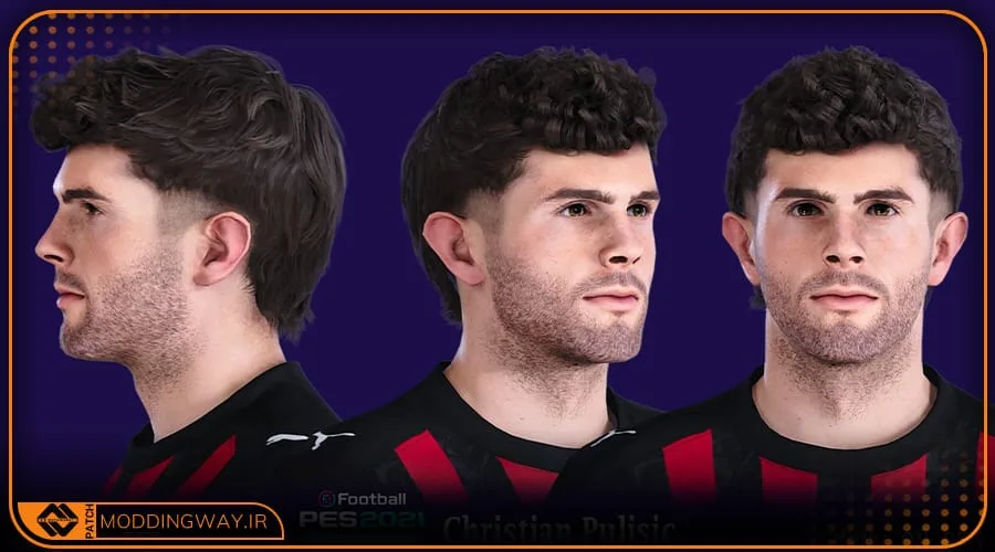 فیس Christian Pulisic 2026 برای PES 2021