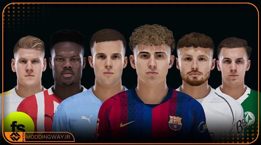 فیس پک Update Vol 225 برای PES 2021
