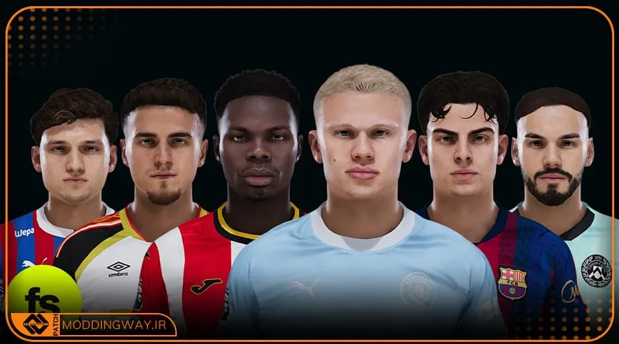 فیس پک Update Vol 223 برای PES 2021