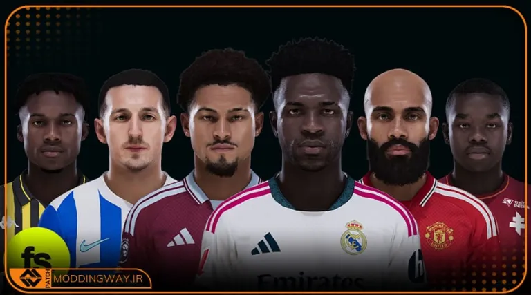 فیس پک Update Vol 222 برای PES 2021