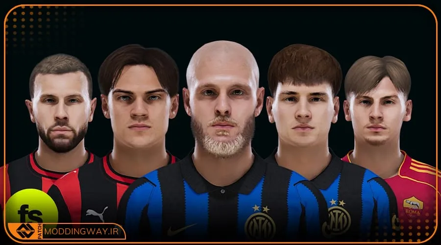 فیس پک Update Vol 220 برای PES 2021