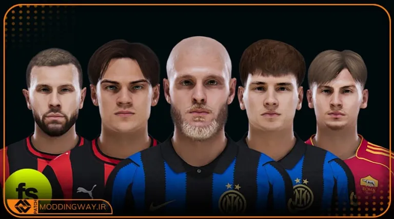 فیس پک Update Vol 220 برای PES 2021