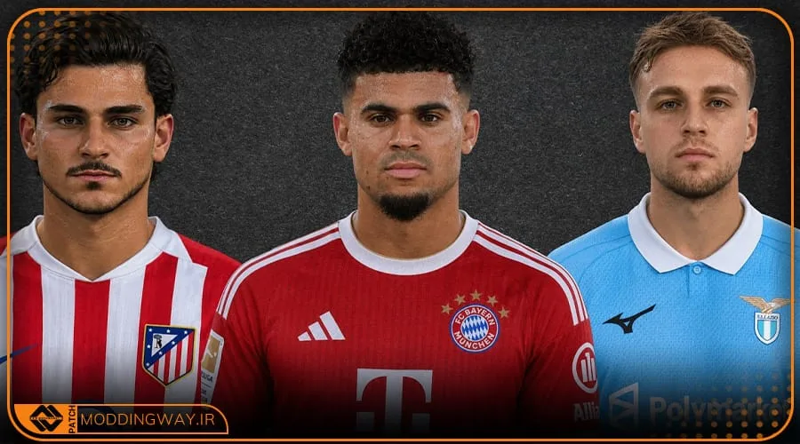 فیس پک و تتو Europe v83 برای PES 2021