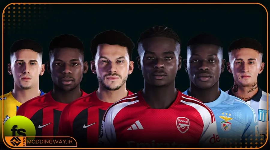 فیس پک Update Vol 224 برای PES 2021