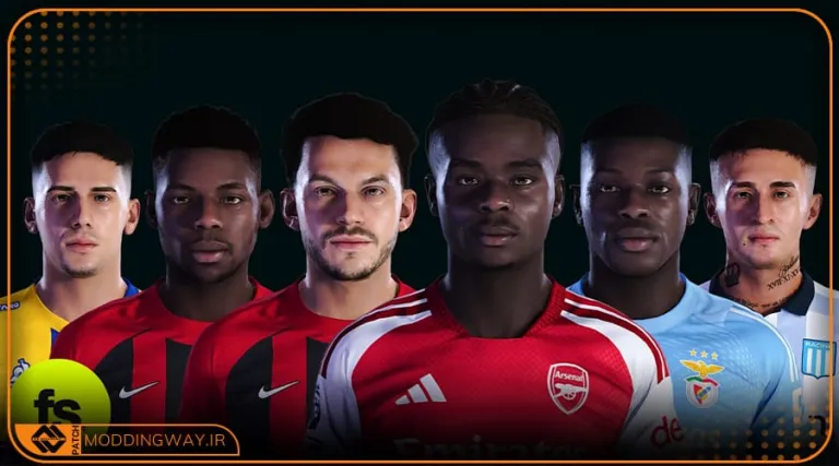 فیس پک Update Vol 224 برای PES 2021