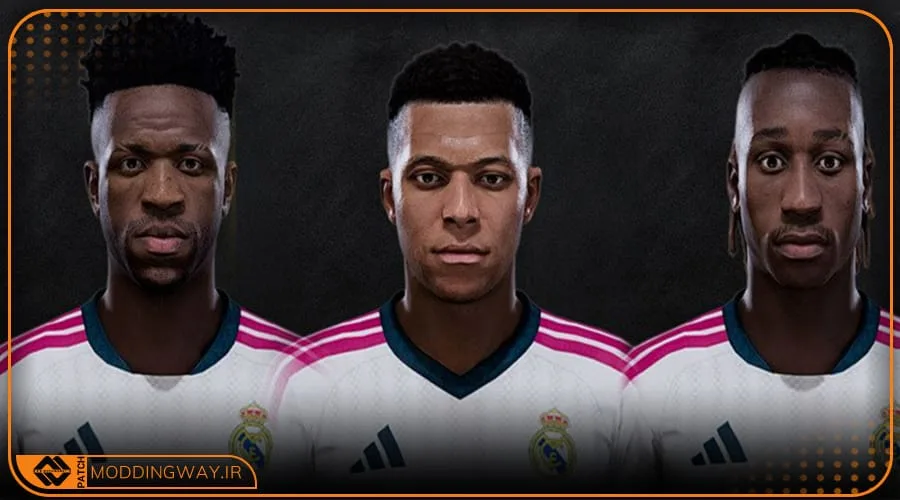 فیس پک Real Madrid v1 برای PES 2021