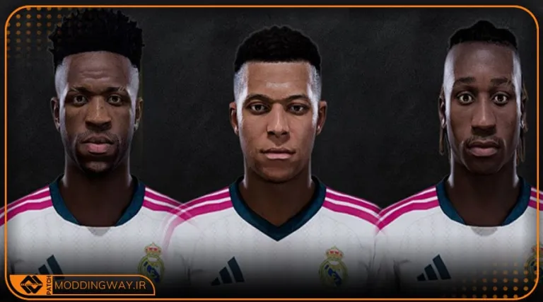 فیس پک Real Madrid v1 برای PES 2021