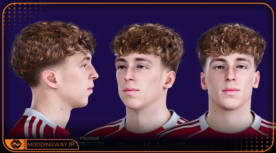 فیس Victor Munoz 2026 برای PES 2021