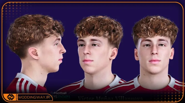 فیس Victor Munoz 2026 برای PES 2021